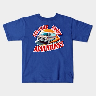 Fun-Filled Family Adventures Kids T-Shirt